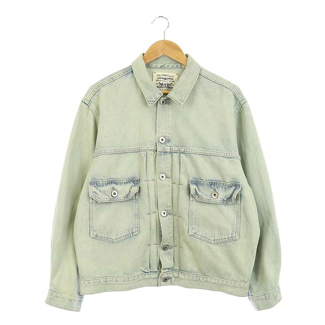 リーバイス Levi S デニムジャケット Gジャン ジージャン オーバーサイズ S 青 ブルー Ao Os メンズ 170 ベクトルパーク