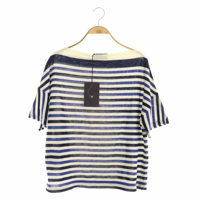 PRADA プラダ 半袖ニット トップス プラダ/PRADA】 半袖ニットセーター