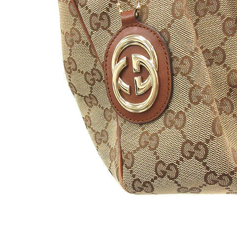 グッチ GUCCIスーキートート ブラウン 総柄 グッチ GUCCIスーキートート ブラウン 総柄