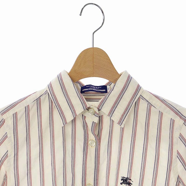 バーバリーブルーレーベル BURBERRY BLUE LABEL ストライプ シャツ 七 