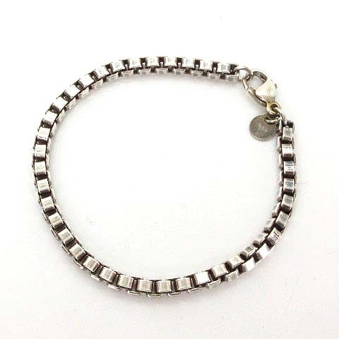 【美品】Tiffany & Co. シルバーベネチアンブレスレット 美品♡Tiffany & Co. シルバーベネチアンブレスレット