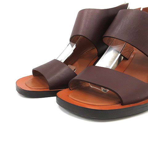 セリーヌ CELINE サンダル メタルヒール ハイヒール ストラップ レザー 