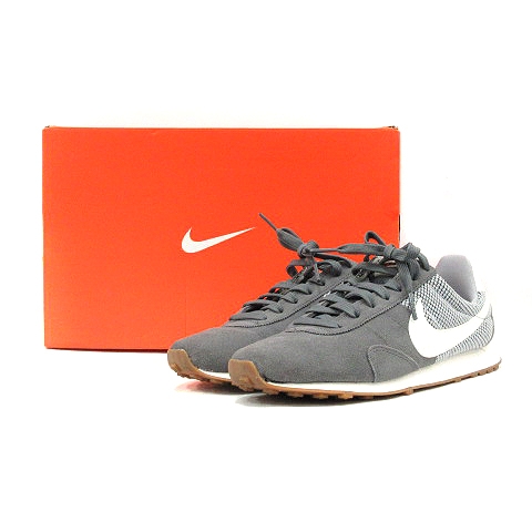 ナイキ Nike プリモントリオールレーサー スニーカー スエード 23 5cm グレー 8436 019 Ak30 レディース 170 ベクトルパーク