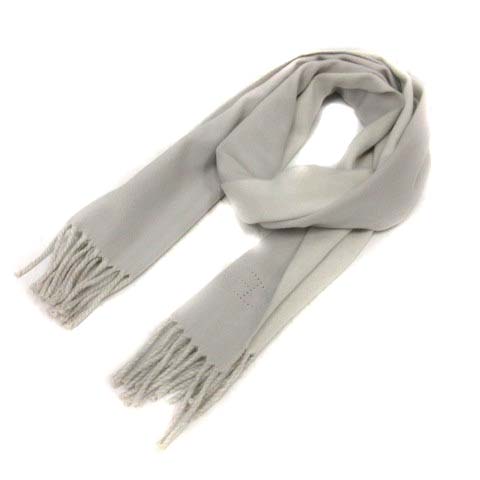 エルメス HERMES マフラー エシャルプリバーシブル エブリン カシミヤ  