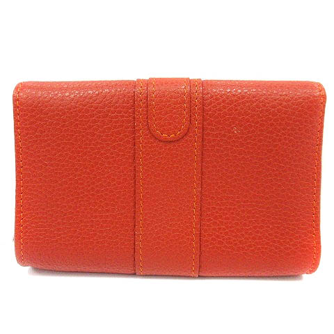 ロンシャン LONGCHAMP カードケース 名刺入れ 二つ折り レザー  