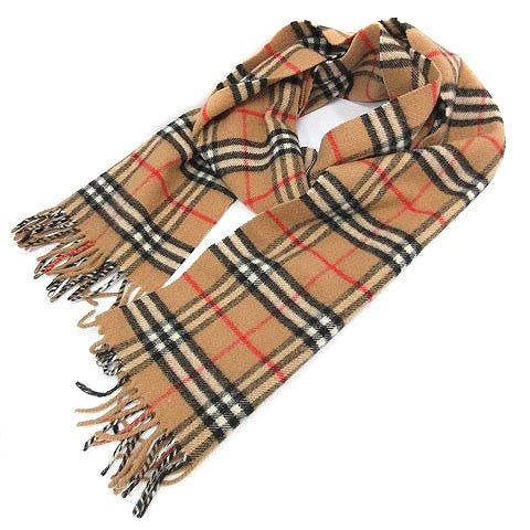 バーバリーズ Burberrys マフラー ストール ノバチェック フリンジ  