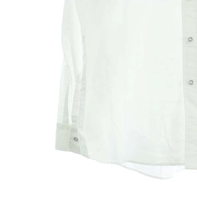 バーバリー BURBERRY バックロゴプリントシャツ 長袖 前開き S