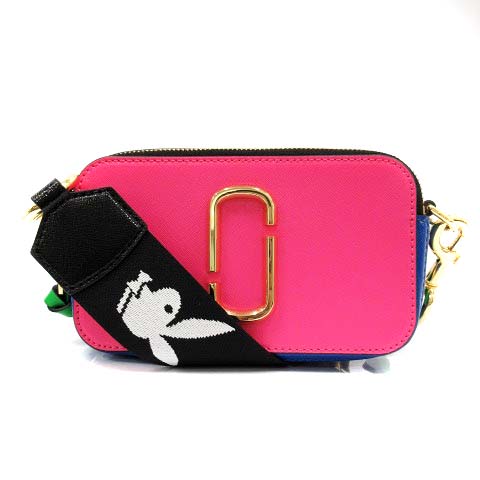 マークジェイコブス MARC JACOBS スナップショット ビビッドピンク 