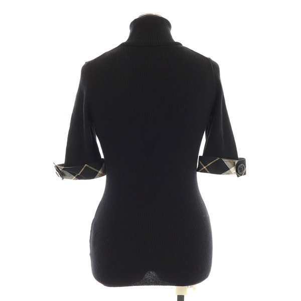 バーバリーブルーレーベル BURBERRY BLUE LABEL タートルネックニット