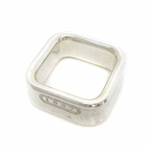 ティファニー TIFFANY & CO. スクエアリング 指輪 リング 1837 6号 925 
