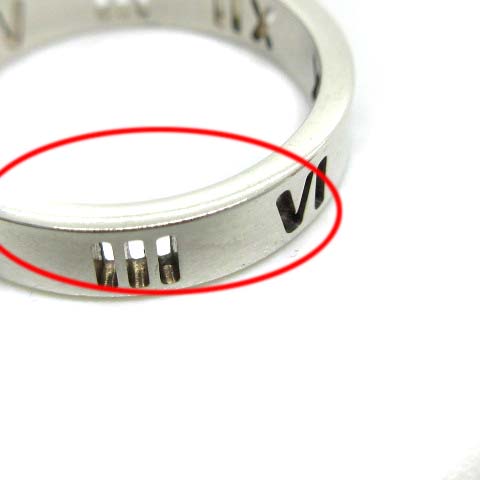 ティファニー　ナローリング　メタル　9号 楽天市場】【中古】正規品 TIFFANY＆Co. ティファニー リング