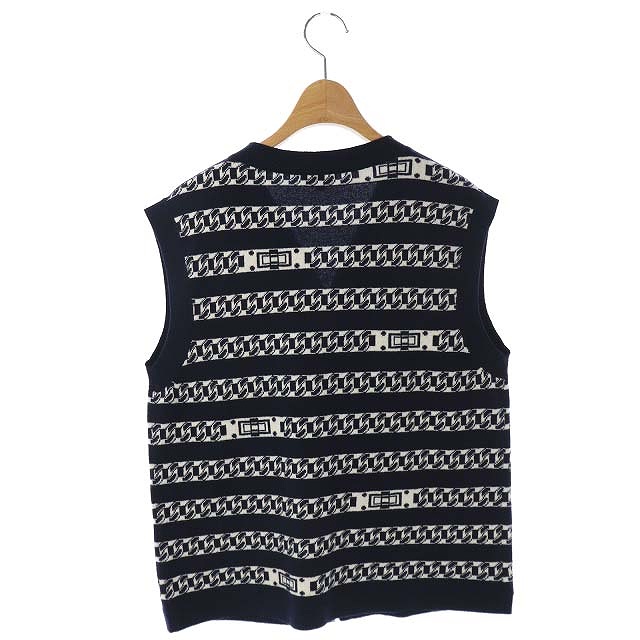 シャネル CHANEL カシミヤ ジップアップニットベスト 前開き Vネック 