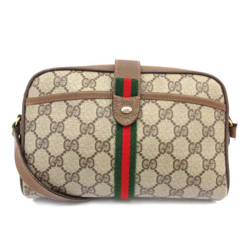 グッチ GUCCI オールドグッチ GGスプリーム シェリーライン ショルダー 