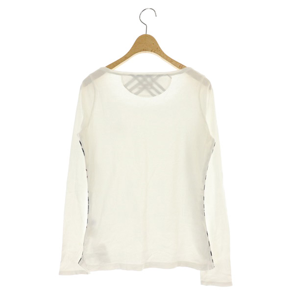 バーバリーブルーレーベル BURBERRY BLUE LABEL ロゴ刺繍チェック