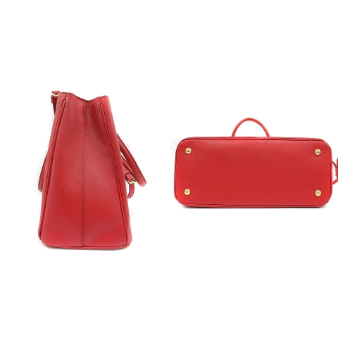 プラダ PRADA サフィアーノ ラックス カーフレザー 2WAY ハンドバッグ 