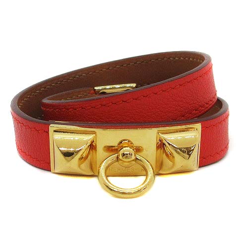 エルメス HERMES リヴァル ドゥブルトゥール コリエドシアン メドール  