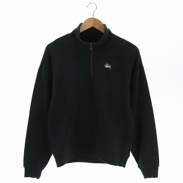 ステューシー STUSSY ハーフジッププルオーバースウェット トレーナー 