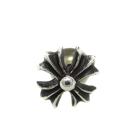 クロムハーツ Chrome Hearts Chクロス ピアス 片耳用 K14 925 イエローゴールド シルバー Yi2 メンズ 170 ベクトルパーク