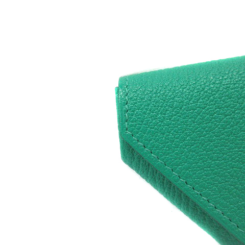 HERMESエルメス ル・ヴァンキャトルグリーンレザー ケース 楽天市場】【未使用品】【財布】HERMES エルメス ル ヴァン