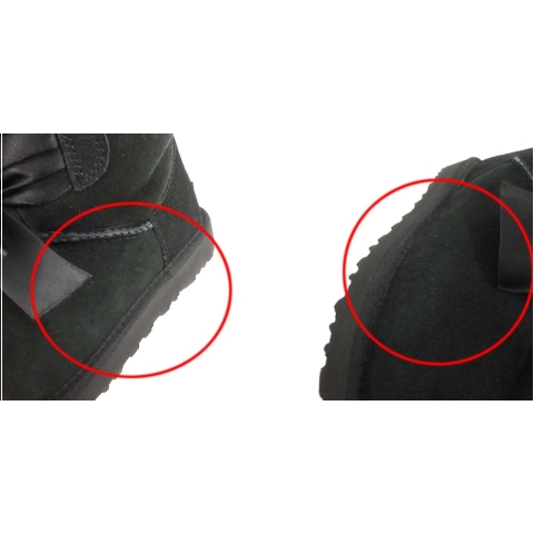 正規店購入】UGG ジータ ボウ ミニ ブーツ シーシェルピンク 箱付き