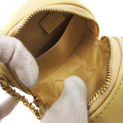 シャネル CHANEL 21SS ショルダーバッグ ポシェット ラムスキン  