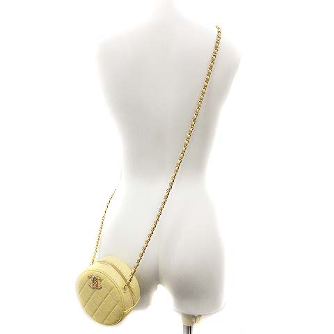 シャネル CHANEL 21SS ショルダーバッグ ポシェット ラムスキン  