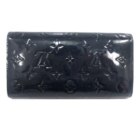 ルイヴィトン LOUIS VUITTON モノグラム ヴェルニ ポルトフォイユ サラ 