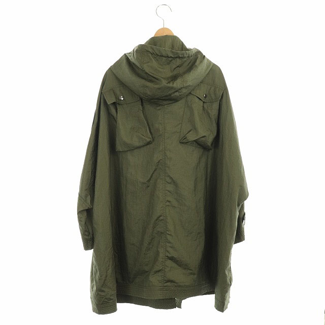 ディーゼル DIESEL フード付ナイロンコート ミリタリーコート ミドル丈 