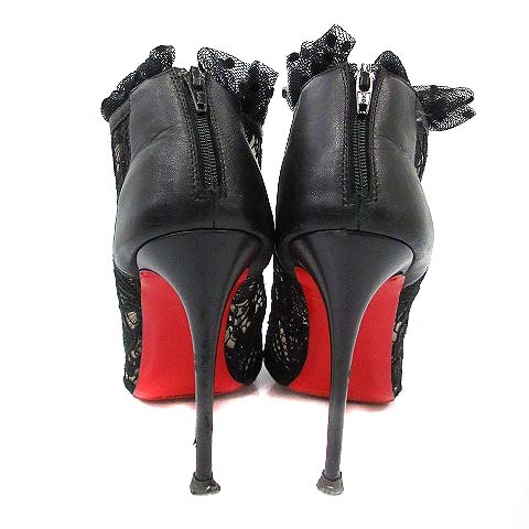 クリスチャンルブタン Christian louboutin ブーティ ブーツ オープン 