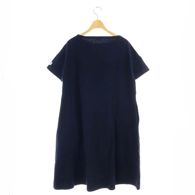 オーチバル Orcival オーシバル コットンロード ドロップショルダー ワイドシルエット ワンピース ロング 1 紺 ネイビー Mf Os レディース 170 ベクトルパーク