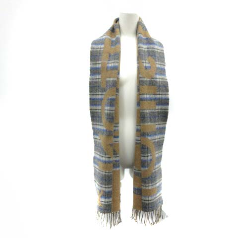 ルイヴィトン LOUIS VUITTON エシャルプ チェック ウィズ ルイ  