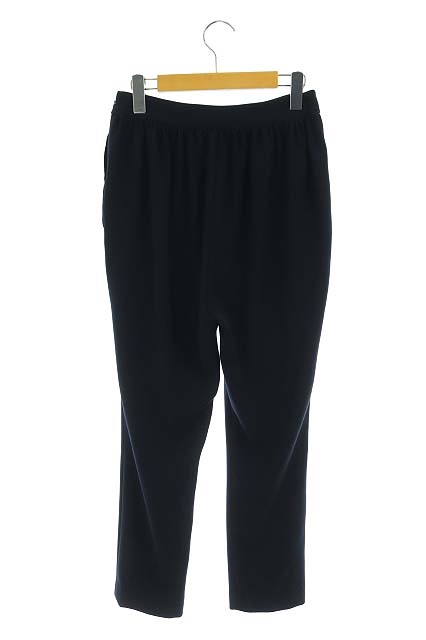 YOKOCHAN Gathered Straight Pants 38 Navy