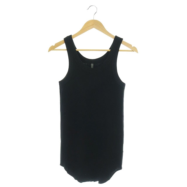 KAZUYUKI KUMAGAIフレスカ天竺 カットオフタンクトップ カズユキ