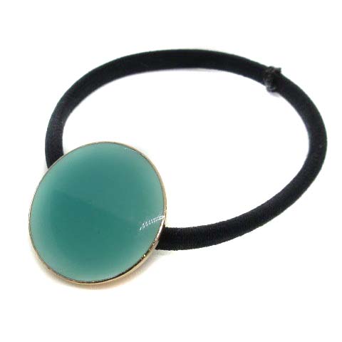 アッカ Acca ヘアゴム サークルストーン グリーン 緑色 Yo7 レディース 170 ベクトルパーク