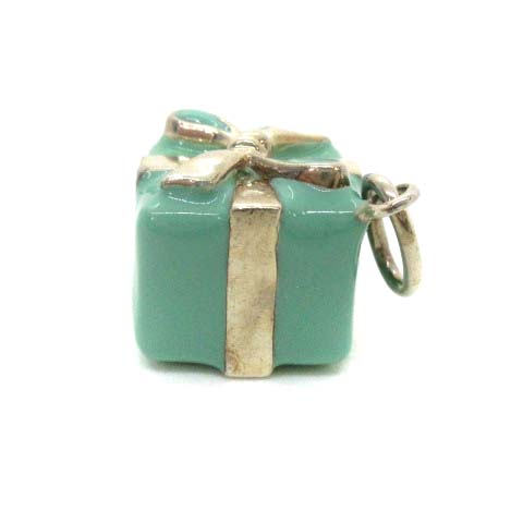Tiffany & Co. ボックス　チャーム　ティファニー　ペンダントトップ ティファニー ペンダントトップ プレゼントボックス