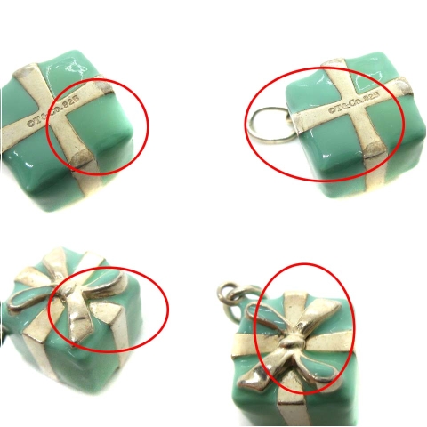 ティファニー TIFFANY & CO. ボックスチャーム ペンダントトップ