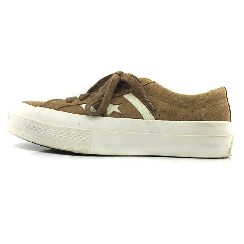 コンバース Converse スターアンドバーズ スニーカー スエード 23cm 茶色 ブラウン Lcl539 Sr18 レディース 170 ベクトルパーク