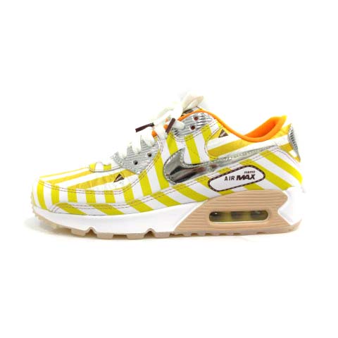 ナイキ Nike スウッシュマート Air Max 90 Se Swoosh Mart Chicken スニーカー シューズ 25 0cm 白 ホワイト 黄 イエロー Dd5481 735 An9 レディース 170 ベクトルパーク