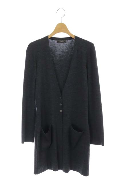 フォクシーブティック FOXEY BOUTIQUE Vネックロングカーディガン 