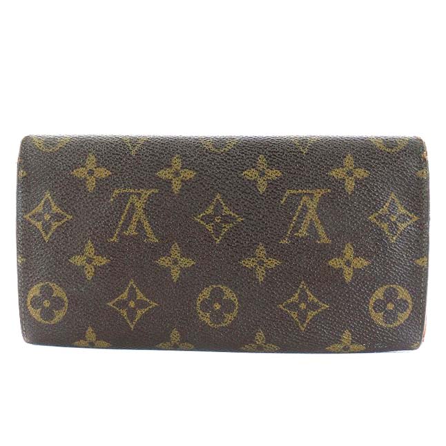 ルイヴィトン LOUIS VUITTON モノグラム ポルトフォイユサラ 旧型 長 