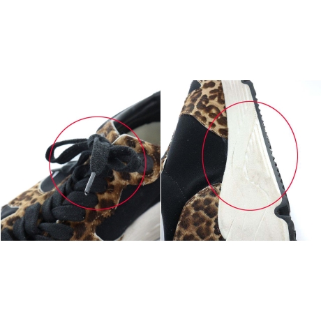 Deuxieme Classe ゴールデングースハラコLEOPARDスニーカー ゴールデングース GOLDEN GOOSE LEOPARD RUNNING SNEAKERS