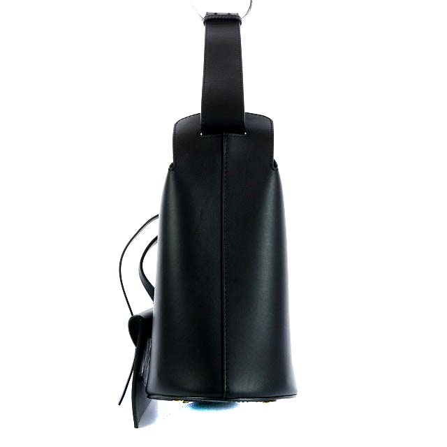 ショルダーバッグ・ポシェット BURBER LL SM BUCKET BAG - BLACK バーバリー BURBERRY A LL SM BUCKET PLU バケットバッグ