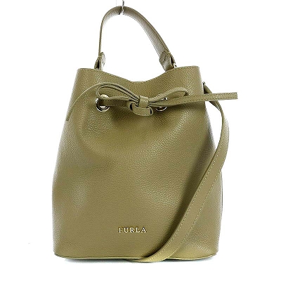 FURLA☆フルラ☆コスタンザ☆2wayショルダーバック☆ハンドバッグ FURLA（フルラ） コスタンザ 2WAY ショルダー バッグ ハンド 巾着 シボ