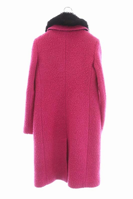 ケイトスペード KATE SPADE ロングコート ウール ブレンド ブークレ 