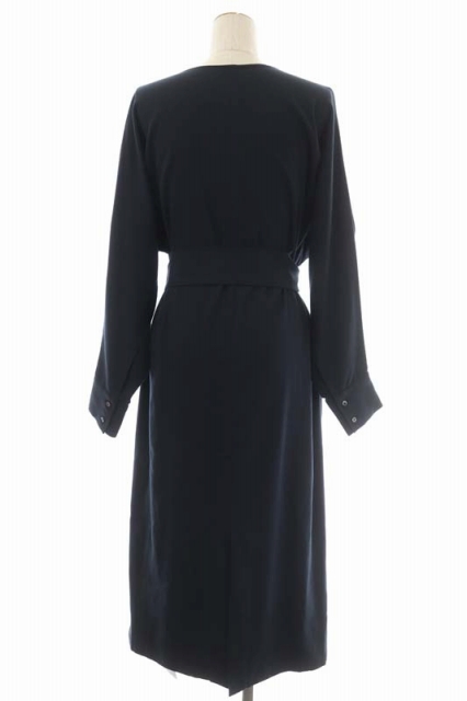 超人気の 黒 F 長袖 ロング コクーン ウエストマークワンピース リヨセル ss Gazette Whim ウィムガゼット ブラック レディース Os Hs ワンピース Oceanrepublicbrewing Com