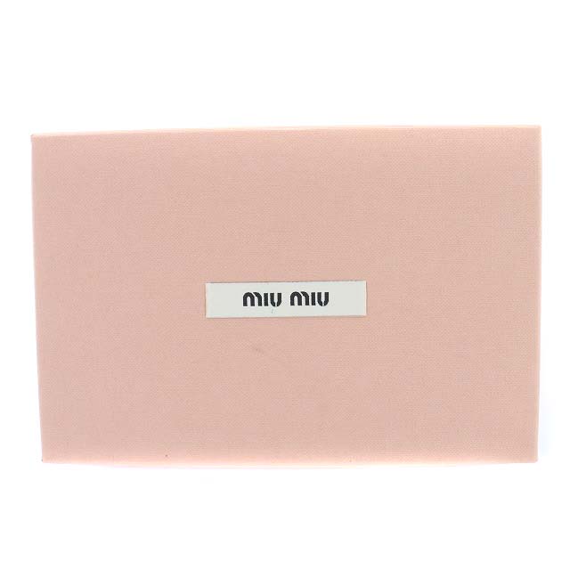 miumiu　長財布　がま口　二つ折り　クロコ型押し　ミュウミュウ ミュウミュウ miumiu 長財布 二つ折り レザー クロコ型押し がま口 赤