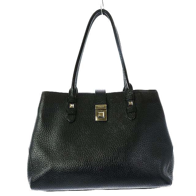 フルラ FURLA ジョアン JOANN トートバッグ ハンドバッグ レザー 黒 