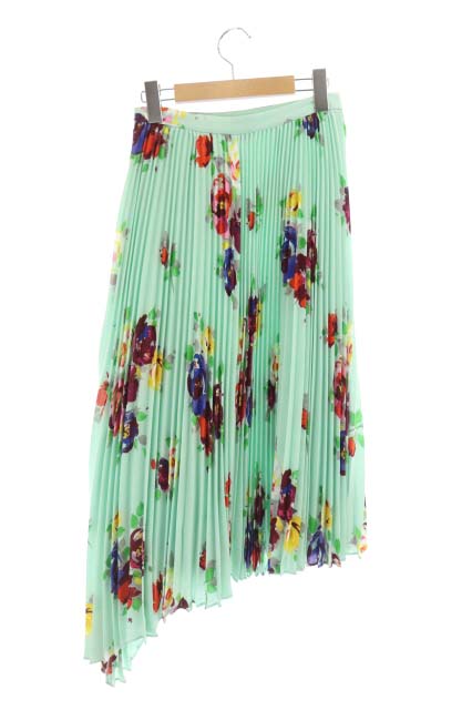 ケイトスペード KATE SPADE Rare Roses Pleated Skirt プリーツ  