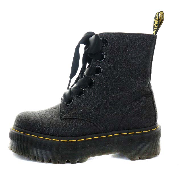 Dr.Martens MOLLY 厚底 6ホール ブーツ