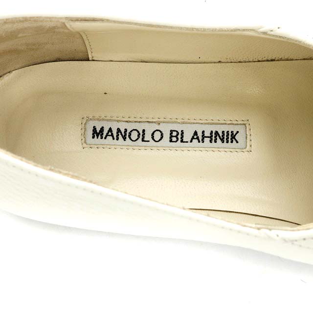 マノロブラニク MANOLO BLAHNIK MITIADE フラットシューズ レース